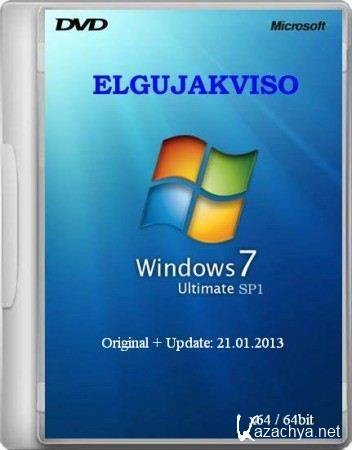 Windows 7 Ultimate SP1 x64 v.2 Elgujakviso Edition (02.2013/RUS)