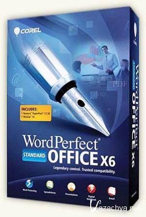 Corel WordPerfect Office X6 v.16.0.0.388 SP1 (2012/RUS/PC/Win All)