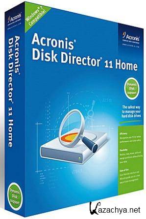 Acronis Disk Director Home v.11.0.2343 Final (2013/RUS/PC/RePack/Win All)