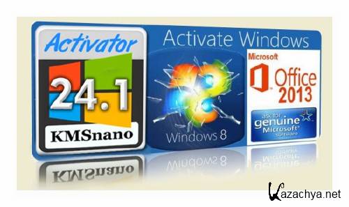 KMSnano 24.1 ( Windows 8 & Office 2013) [2013, ENG, RUS]