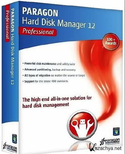 Paragon Hard Disk Manager 12 Professional 10.1.19.16240 Final / Boot Media Builder / WinPE ISO