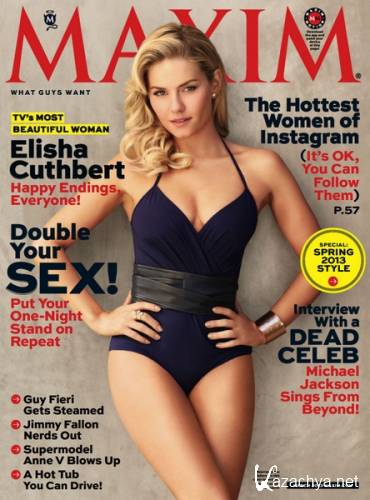 Maxim #3 (march 2013 / USA)