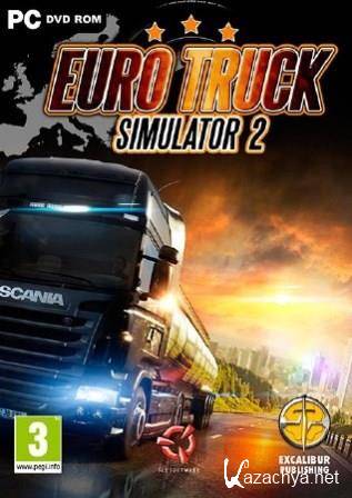 Euro Truck Simulator 2 v.1.3.1s (2012/RUS/PC/RePack/Win All)