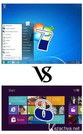 Windows 7 ������ Windows 8 ���� (2013) DVDRip