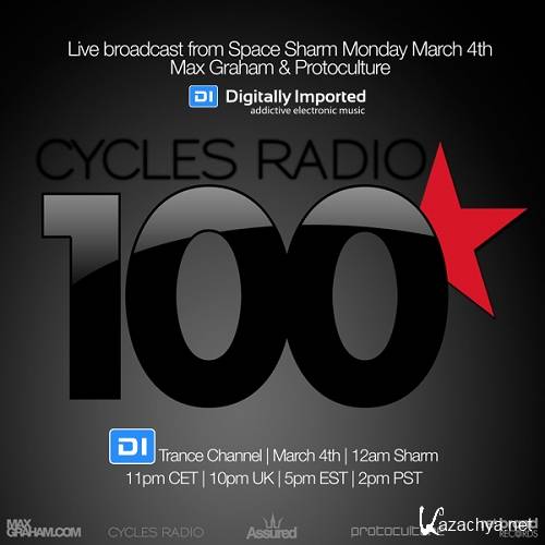 Max Graham & Protoculture - Cycles 100 (Live @ Space Sharm) (2013-03-04)