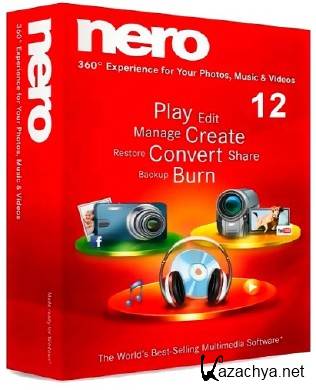 Nero 12 Platinum 12.5.01300 (2013) PC | Lite RePack by MKN