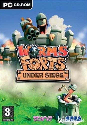 Worms Forts: Under Siege (2004/PC/RUS)