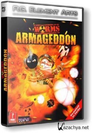 Worms: Armageddon (2013/RUS/ENG/PC/RePack R.G. Element Arts/Win All)