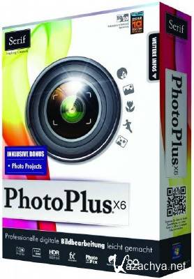 Serif PhotoPlus X6 Portable 32bit+64bit (2013/ENG/PC/Win All)