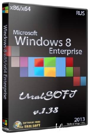 Windows 8 x86/x64 Enterprise UralSOFT v.1.38 (RUS/2013)