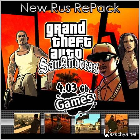Grand Theft Auto: San Andreas (New Rus RePack)
