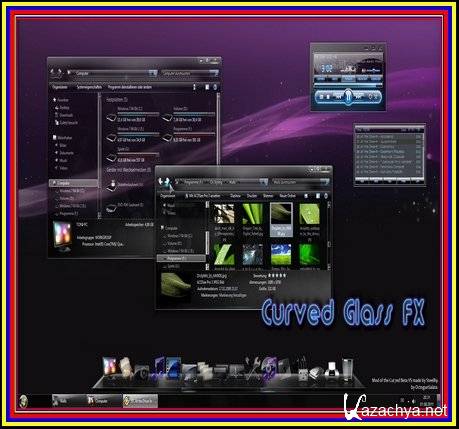 Curved Glass FX -   Windows 7