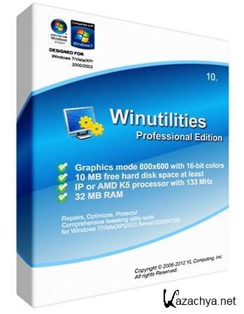 WinUtilities Pro 10.6 Datecode 01.04.2013 ML/RUS