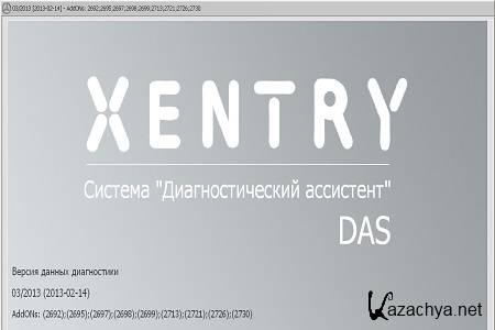 Mercedes DAS/XENTRY ( 3/2013, Eng / Rus )