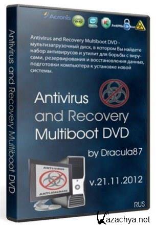 Antivirus and Recovery Multiboot DVD by Dracula87 (2012/RUS/PC/WinAll)