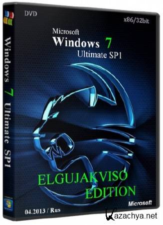 Windows 7 Ultimate SP1 x86 Elgujakviso Edition (04.2013 /RUS)