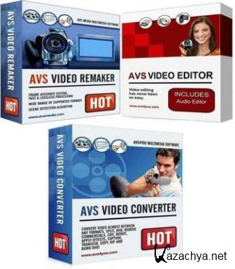 AVS Video ReMaker v.4.1.2.147 Final + AVS Video Converter v.8.3.1.530 Final Portable (2013/RUS/ENG/PC/RePack/WinAll)