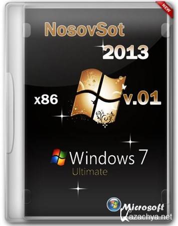 Windows 7 Ultimate x86 NosovSot 2013 v.01 (2013/RUS)