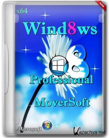 Windows 8 Pro x64 by MoverSoft (2013/RUS)