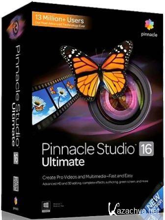 Pinnacle Studio 16 Ultimate v.16.0.0.75 Final + Content (2013/RUS/PC/Repack/WinAll)
