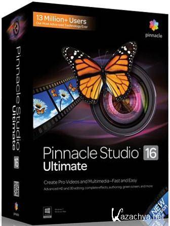 Pinnacle Studio 16 Ultimate v.16.0.1.98 Final 2012 + Content (2013/RUS/PC/WinAll)