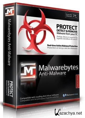 Malwarebytes Anti-Malware Pro v1.75.0.1300 Final [2013, ML, RUS]