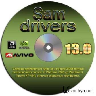 SamDrivers 13.0 Old New Year (2013/RUS/MULTI/PC/Win All)