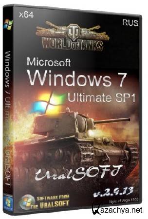 Windows 7 x64 WoT Ultimate UralSOFT v.2.4.13 (RUS/2013)