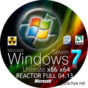 WINDOWS 7 ULTIMATE x86 x64 REACTOR FULL v.04.13 (2013/RUS/PC/Win All)