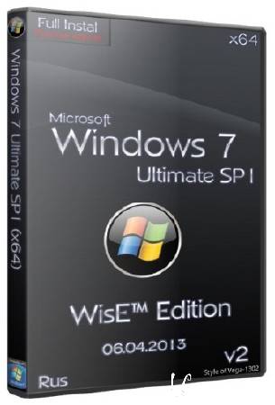 Windows 7 Ultimate SP1 x64 WisE Edition v2 (06.04.2013/RUS)