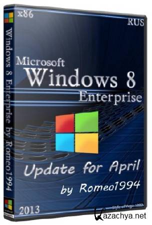 Windows 8 Enterprise Update for April by Romeo1994 (x86/2013/RUS)