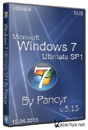 Windows 7 Ultimate SP1 x86/x64 By Pancyr 3.13 / RUS