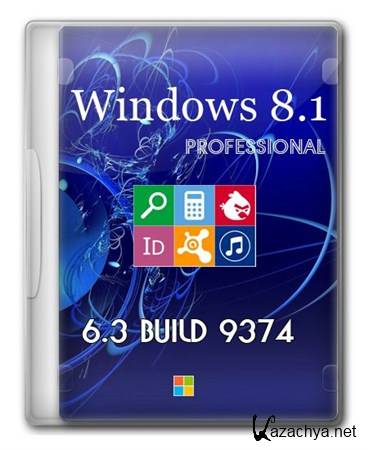 Microsoft Windows 8.1 Pro 6.3 build 9374 Full x86 Eng|Rus