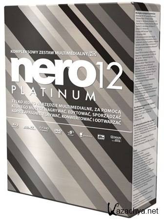 Nero 12 Platinum HD v 12.5.01400 Retail + ContentPack