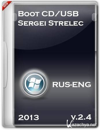 Boot Sergei Strelec 2013 v.2.4 (CD/USB)