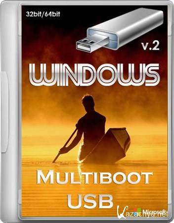 Windows Multiboot USB 2 x86 x64 24.04.2013 (ENG/RUS)