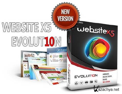 WebSite X5 Evolution 10.2.24 (ML|Rus|01.05.2013)