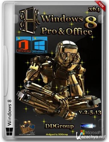 Windows 8 Pro vl x64 & Office 2013 v.2.5.13 by DDGroup Rus