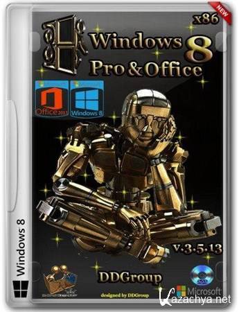 Windows 8 Pro vl & Office 2013 by DDGroup v.3.5.13 (x86/RUS/2013)