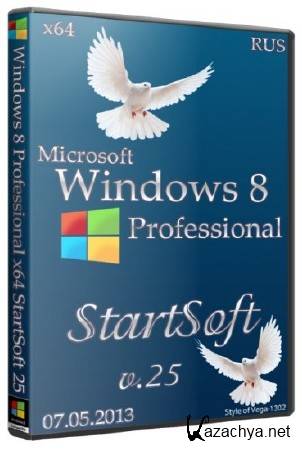 Windows 8 Professional x64 StartSoft 25 (2013/RUS)