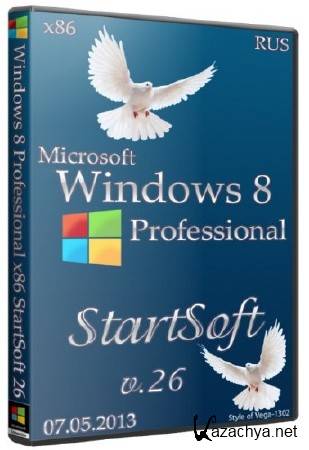 Windows 8 Professional x86  StartSoft v.26 (2013/RUS)