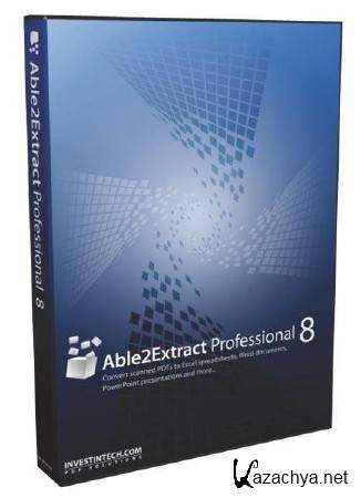 Able2Extract Professional 8.0.30 Portable