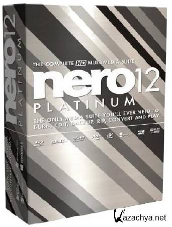 Nero 12 Platinum HD - 12.5.01400 + Content Pack (2013/ML)