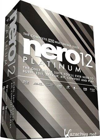 Nero 12 Platinum HD v.12.5.01400 Final + Content Pack (2013/Rus)