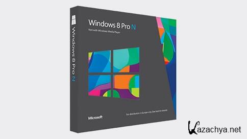 Microsoft Windows 8 N Pro x64-CRBS