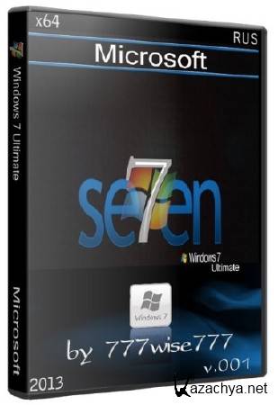 Windows 7 Ultimate SP1 x64 by 777wise777  v. 001 (RUS/2013)