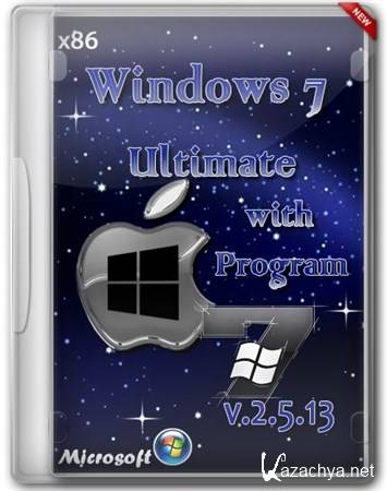 Windows 7 x86 Ultimate with Program v.2.5.13 by Romeo1994 (2013/RUS)