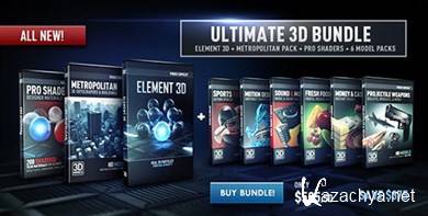 Video Copilot  Element 3D 1.6 (Ultimate 3D Bundle) x86+x64 [2013, ENG]