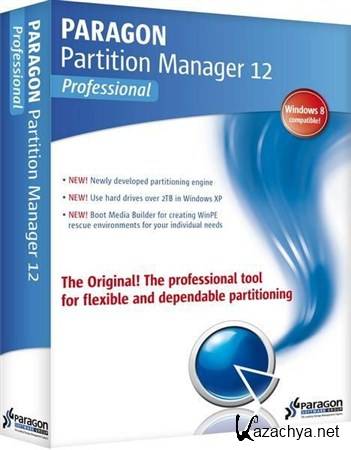 Paragon Partition Manager 12 Professional v 10.1.19.15721 RePack by D!akov