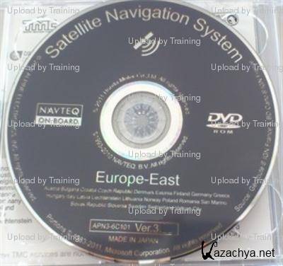 Honda Satellite Navigation DVD Eastern Europe V3.70 2013
